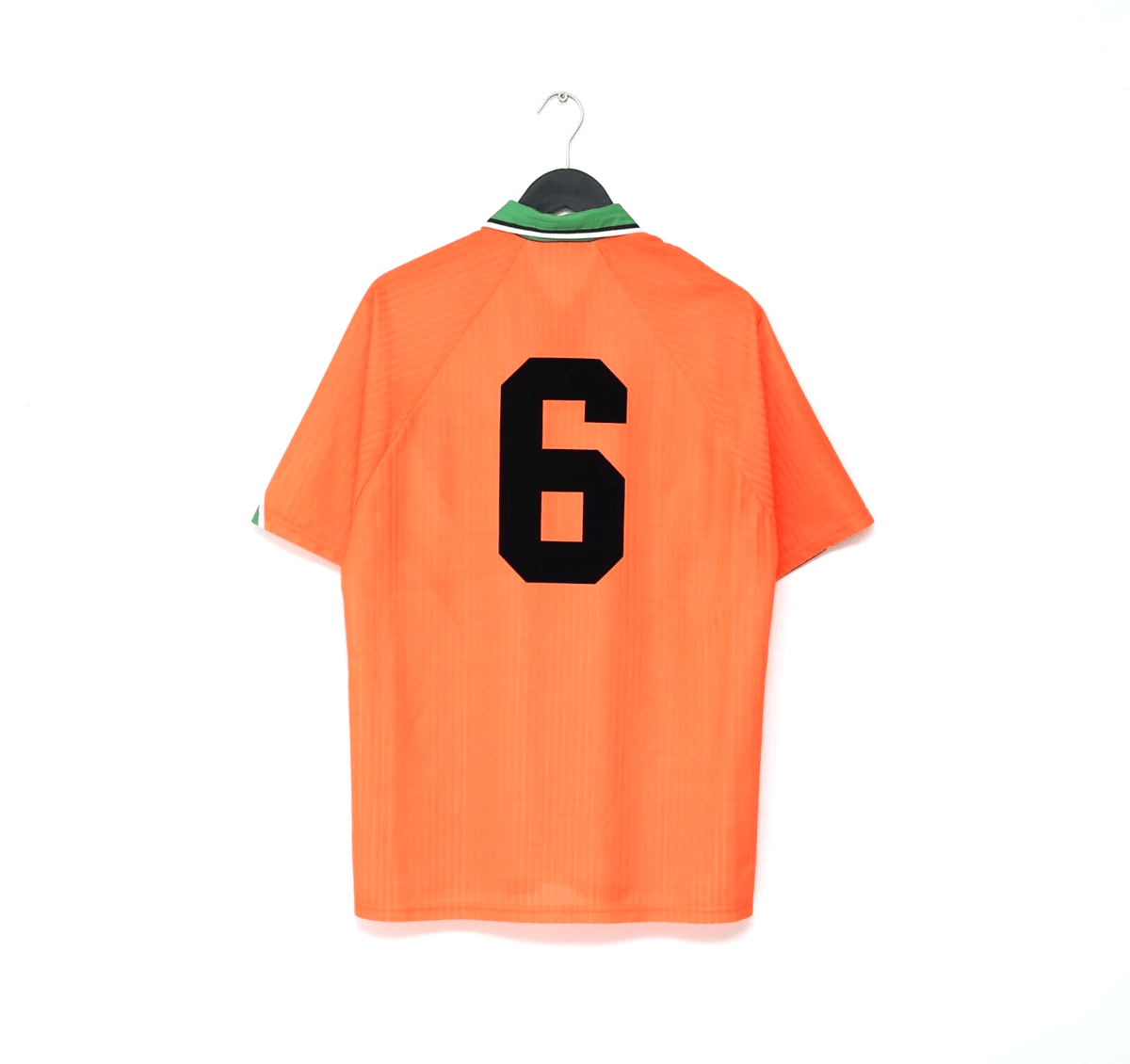 1997/98 KEANE #6 Ireland Vintage Umbro Away Football Shirt (L)