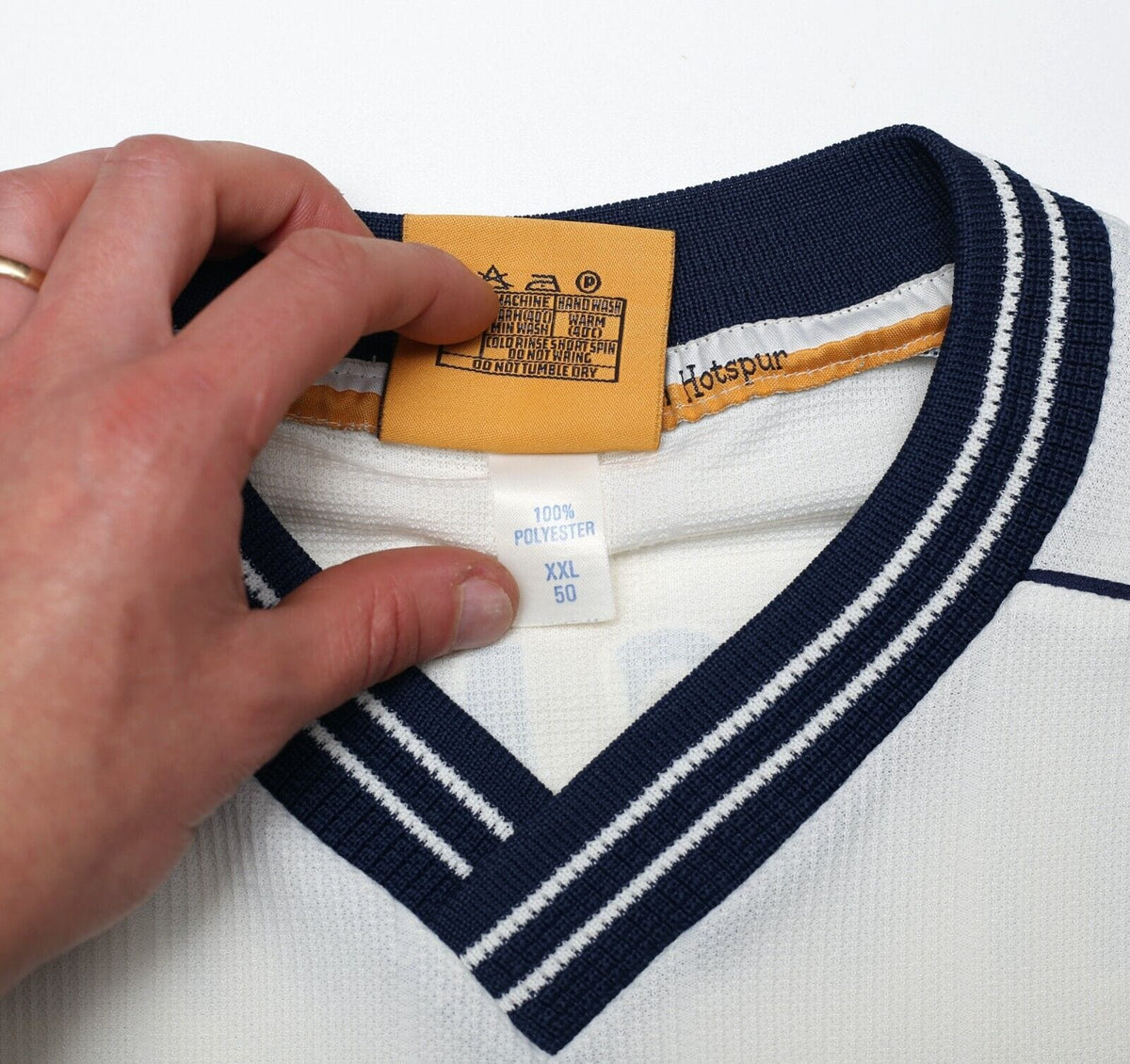 1997/98 KLINSMANN #33 Tottenham Hotspur Vintage PONY Home Football Shirt (XXL)