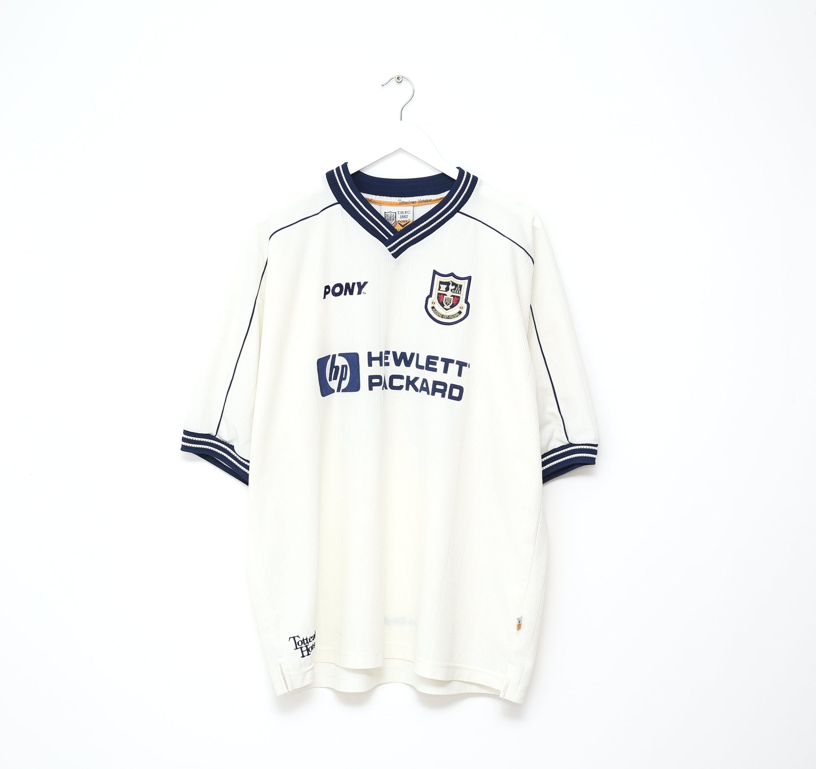 1997/98 KLINSMANN #33 Tottenham Hotspur Vintage PONY Home Football Shirt (XXL)