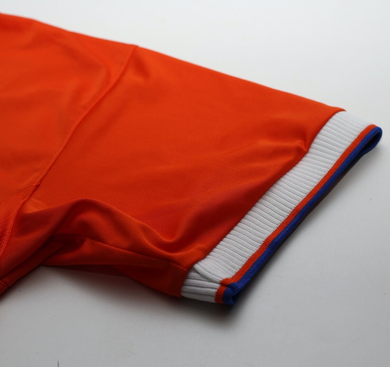 1997/98 KLUIVERT #9 Holland Vintage Nike Home Football Shirt (L)
