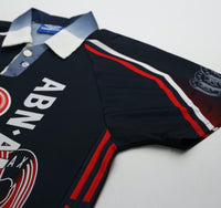 1997/98 LAUDRUP #11 Ajax Vintage Umbro Away Football Shirt (M)