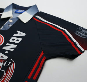 1997/98 LAUDRUP #11 Ajax Vintage Umbro Away Football Shirt (M)