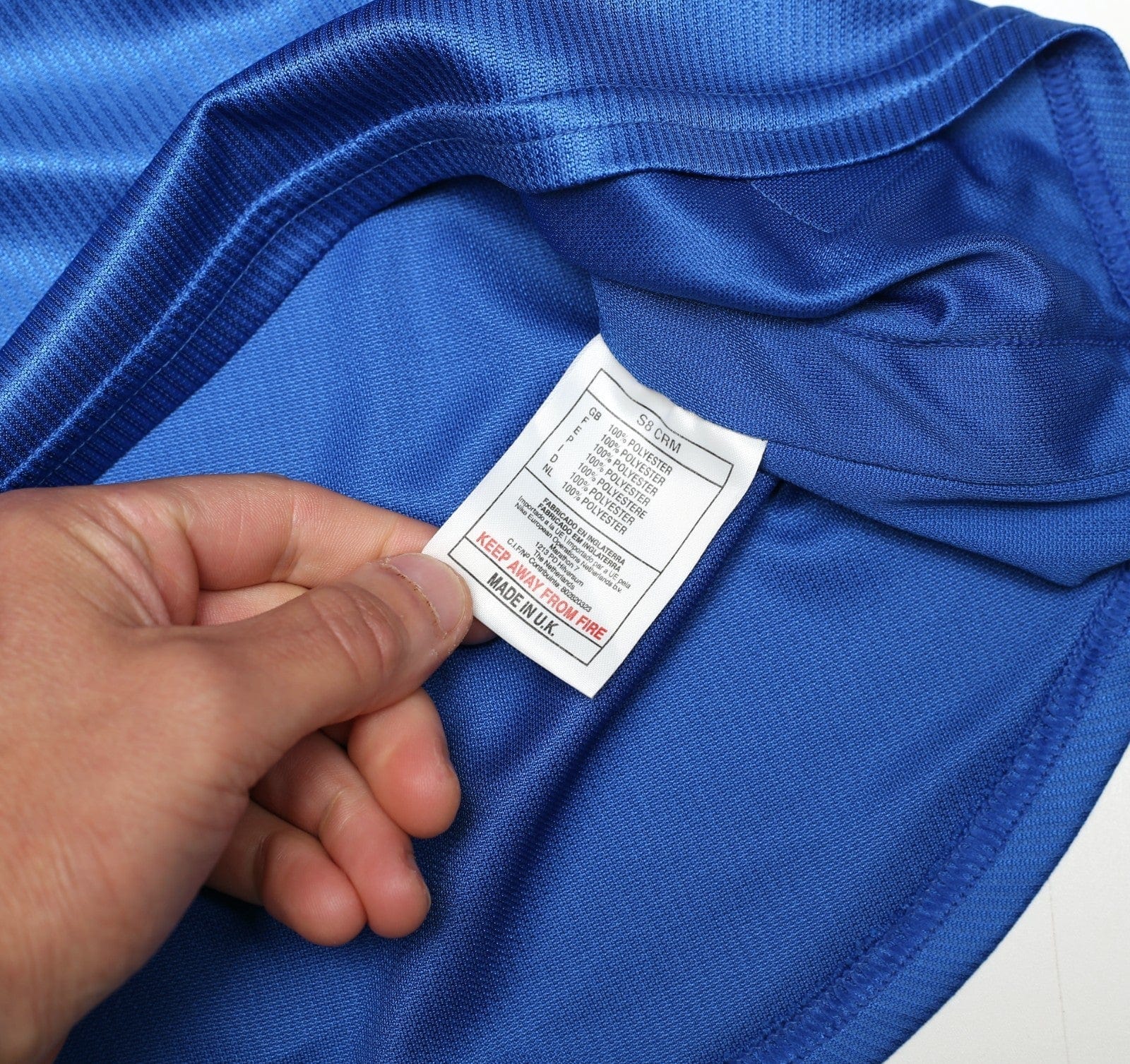 1997/98 MALDINI #3 Italy Vintage Nike Home Football Shirt (L) World Cup 98