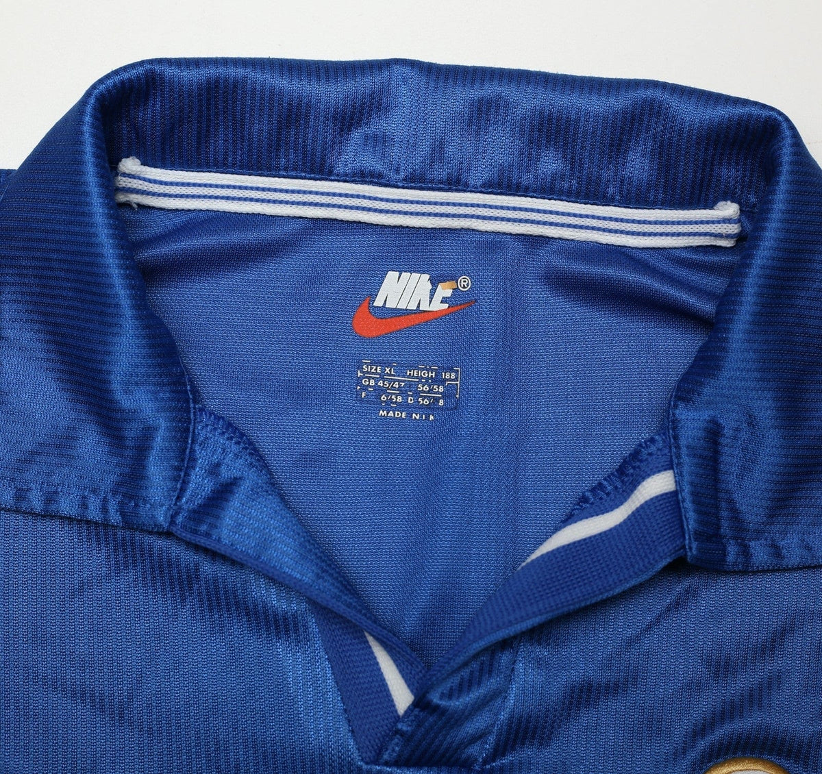1997/98 MALDINI #3 Italy Vintage Nike Home Football Shirt (XL) World Cup 98
