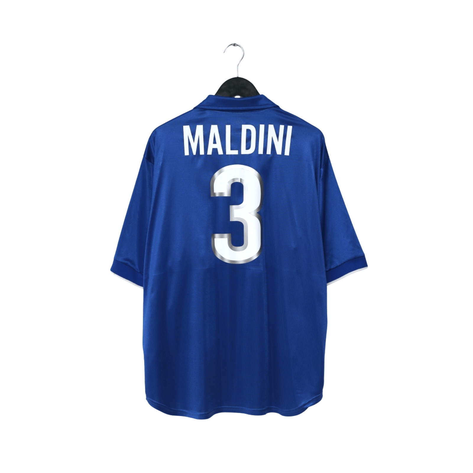 1997/98 Maldini #3 Italy Vintage Nike Home Football Shirt (XXL) World Cup 98