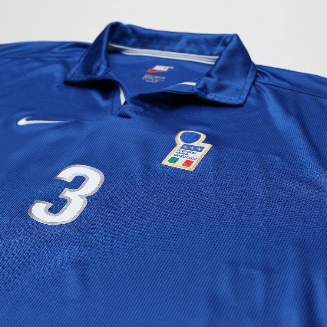 1997/98 Maldini #3 Italy Vintage Nike Home Football Shirt (XXL) World Cup 98