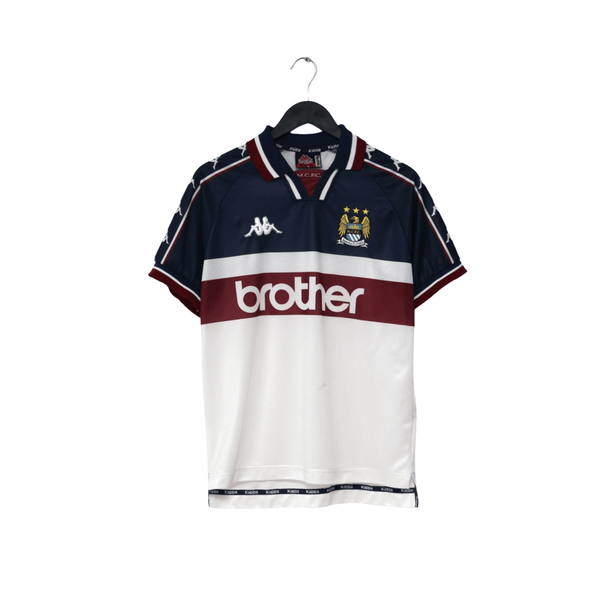 1997/98 Manchester City Vintage Kappa Away Football Shirt (S)