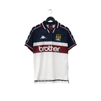 1997/98 Manchester City Vintage Kappa Away Football Shirt (S)