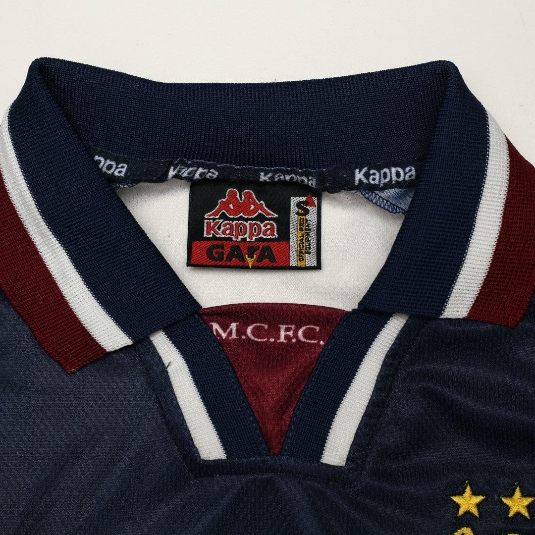 1997/98 Manchester City Vintage Kappa Away Football Shirt (S)