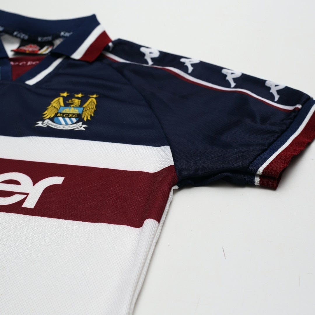 1997/98 Manchester City Vintage Kappa Away Football Shirt (S)