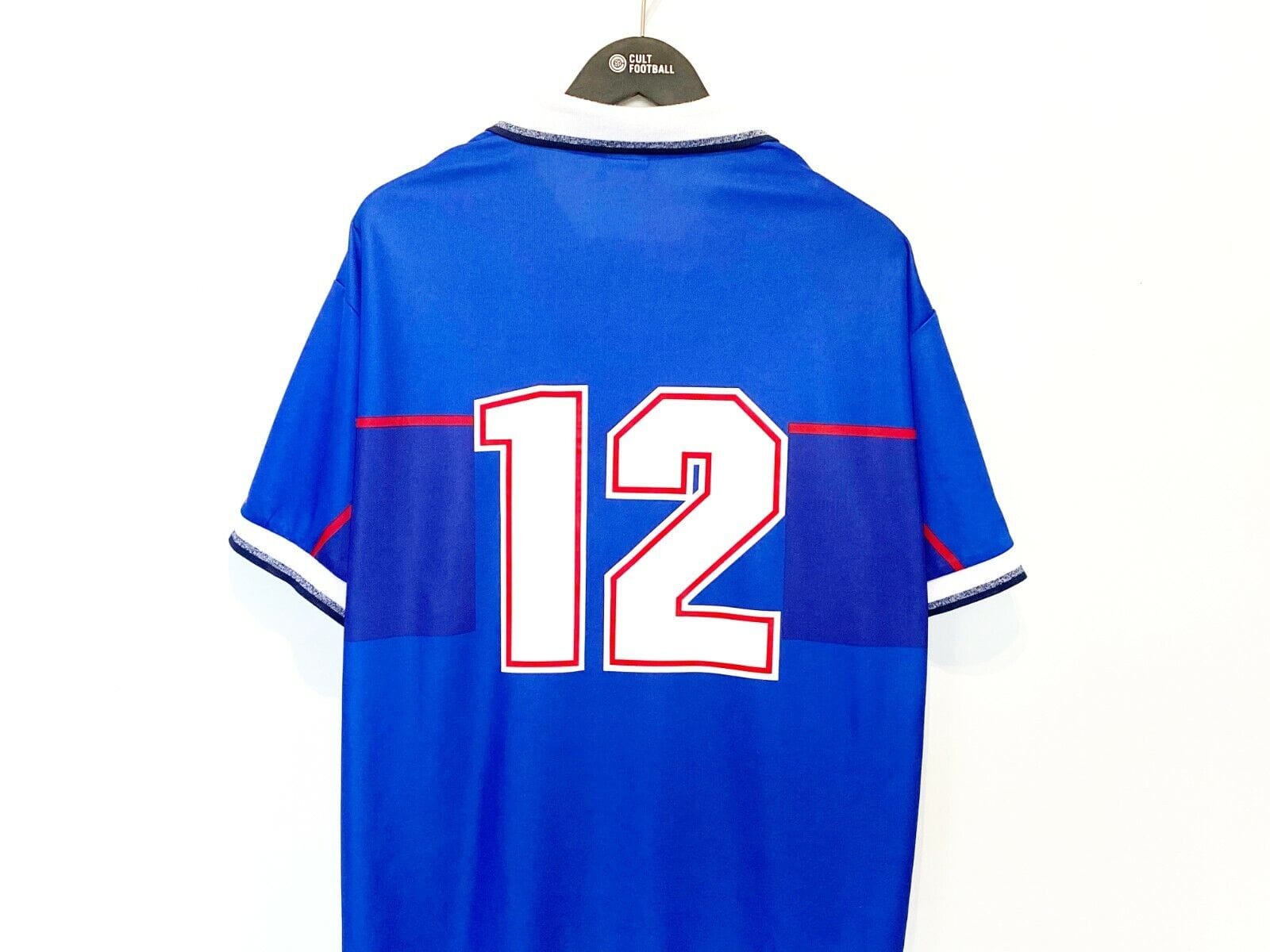 1997/98 McCOIST #12 Rangers Vintage Nike Home Scottish Cup Final Shirt (XL)