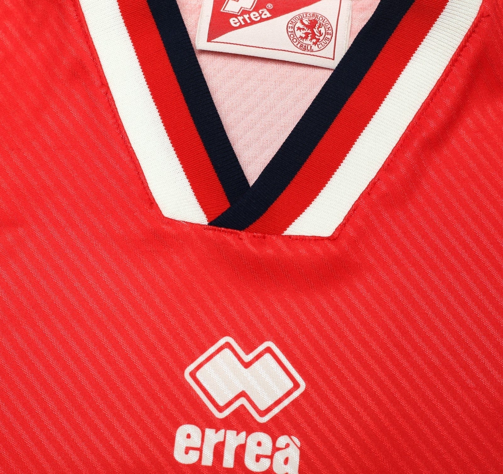 1997/98 MERSON #10 Middlesbrough Vintage Errea Home Football Shirt (L/XL)