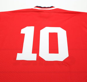1997/98 MERSON #10 Middlesbrough Vintage Errea Home Football Shirt (L/XL)