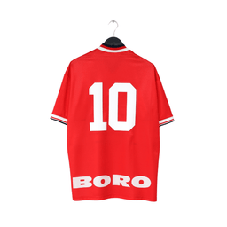 1997/98 MERSON #10 Middlesbrough Vintage Errea Home Football Shirt (L/XL)
