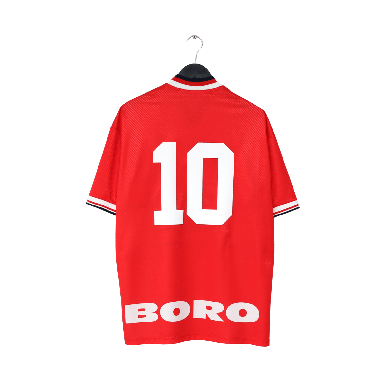 1997/98 MERSON #10 Middlesbrough Vintage Errea Home Football Shirt (L/XL)