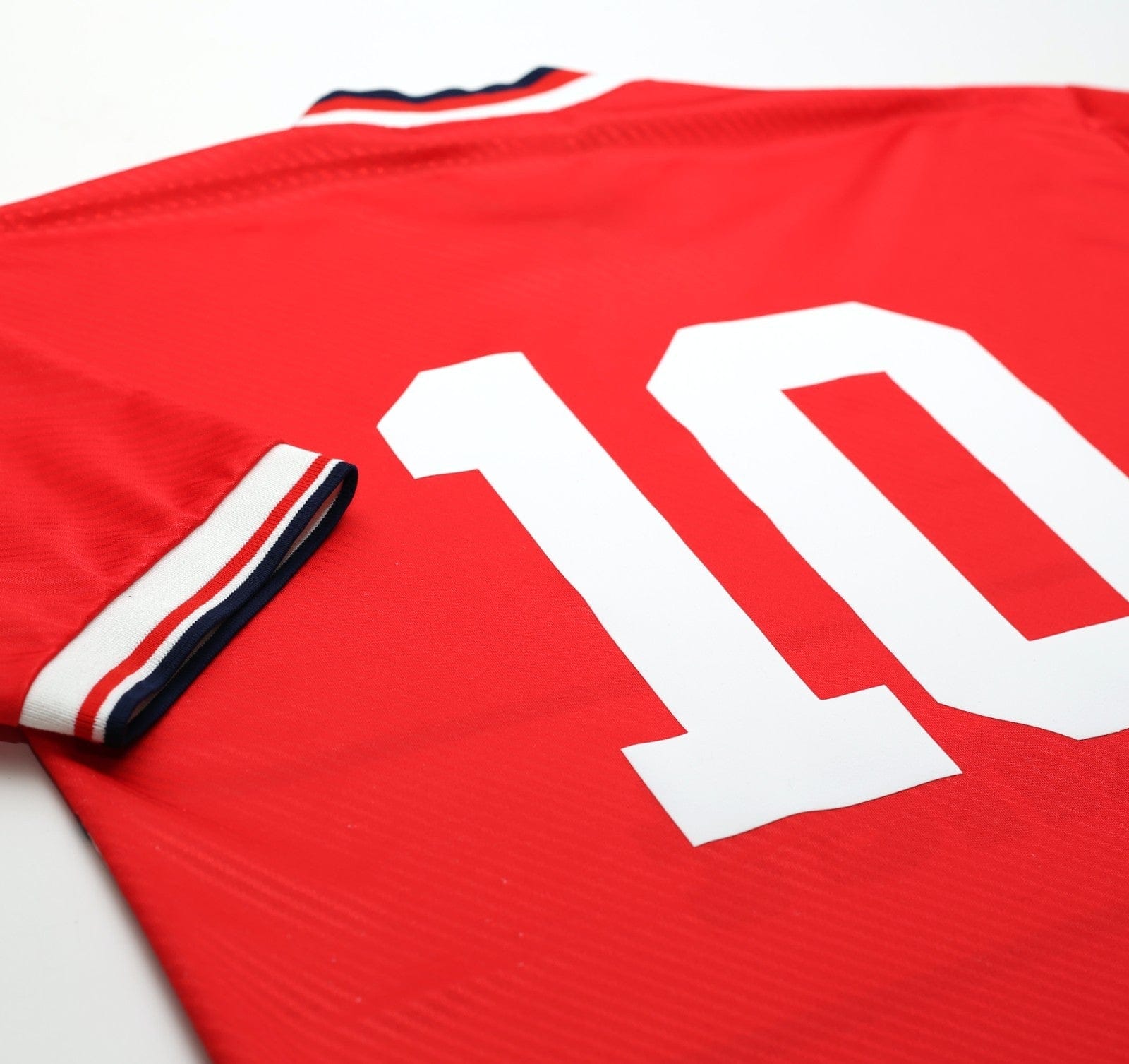 1997/98 MERSON #10 Middlesbrough Vintage Errea Home Football Shirt (L/XL)