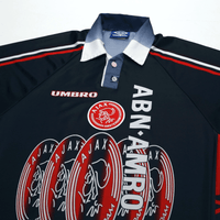 1997/98 Michael Laudrup #11 Ajax Vintage Umbro Away Football Shirt (L/XL)