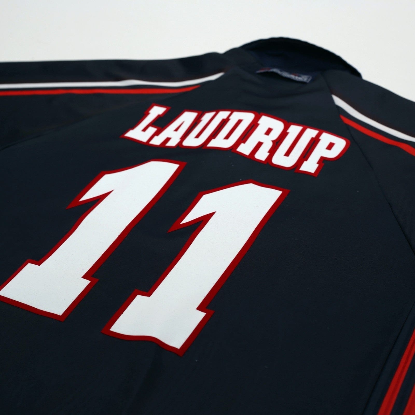 1997/98 Michael Laudrup #11 Ajax Vintage Umbro Away Football Shirt (L/XL)