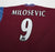 1997/98 MILOSEVIC #9 Aston Villa Vintage Reebok Home Football Shirt Jersey (L)