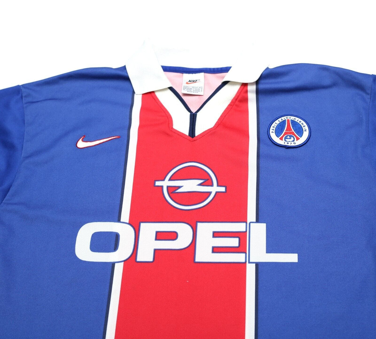 1997/98 PSG Vintage Nike Home Football Shirt Jersey (L)