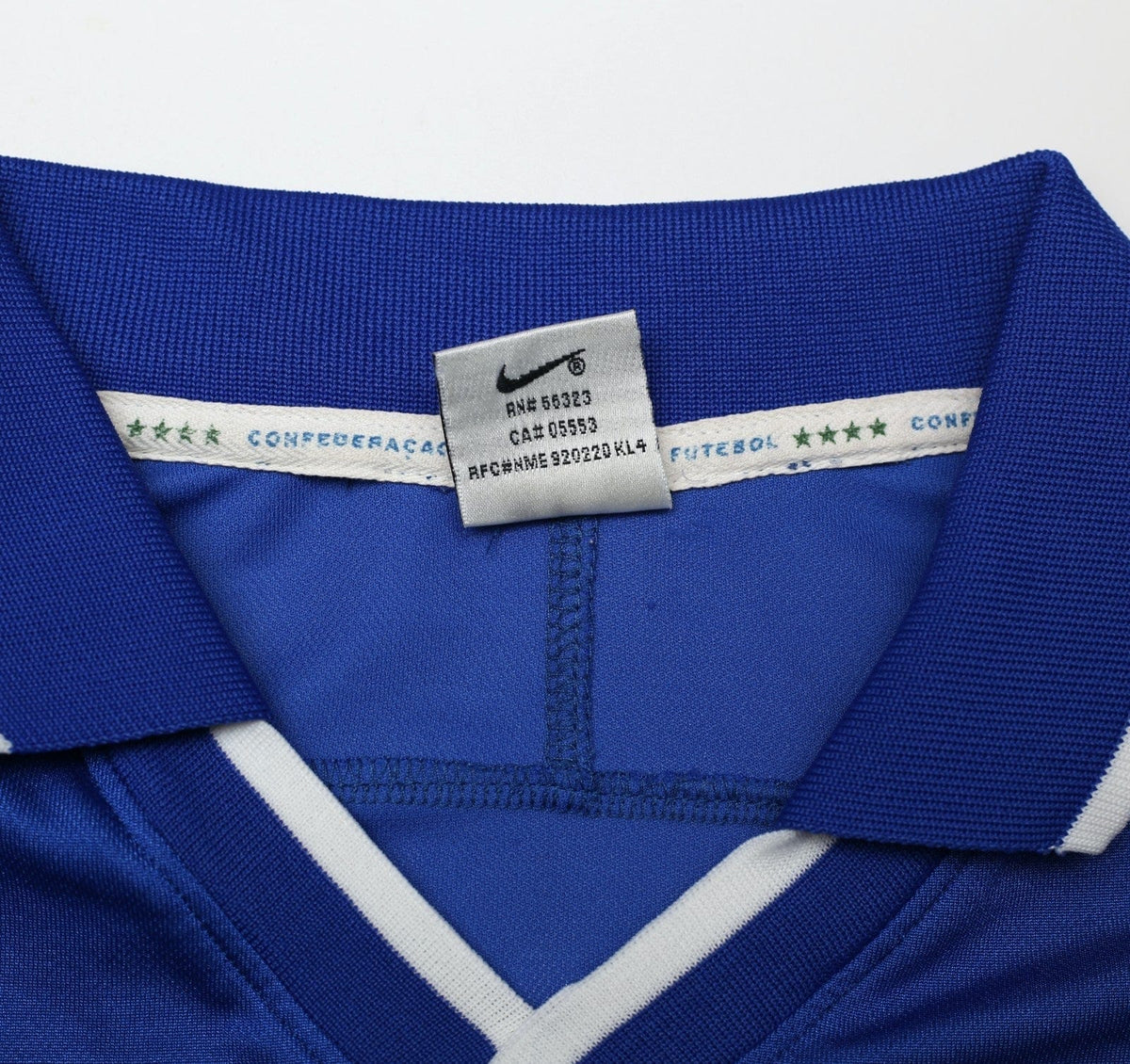 1997/98 RONALDO #9 Brazil Vintage Nike Away Football Shirt (L) Copa America 1997