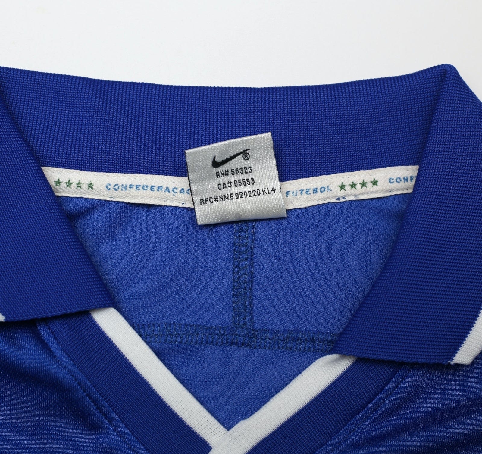 1997/98 RONALDO #9 Brazil Vintage Nike Away Football Shirt (L) Copa America 1997
