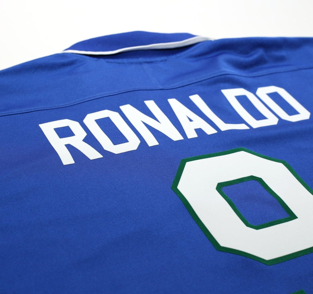 1997/98 RONALDO #9 Brazil Vintage Nike Away Football Shirt (L) Copa America 1997