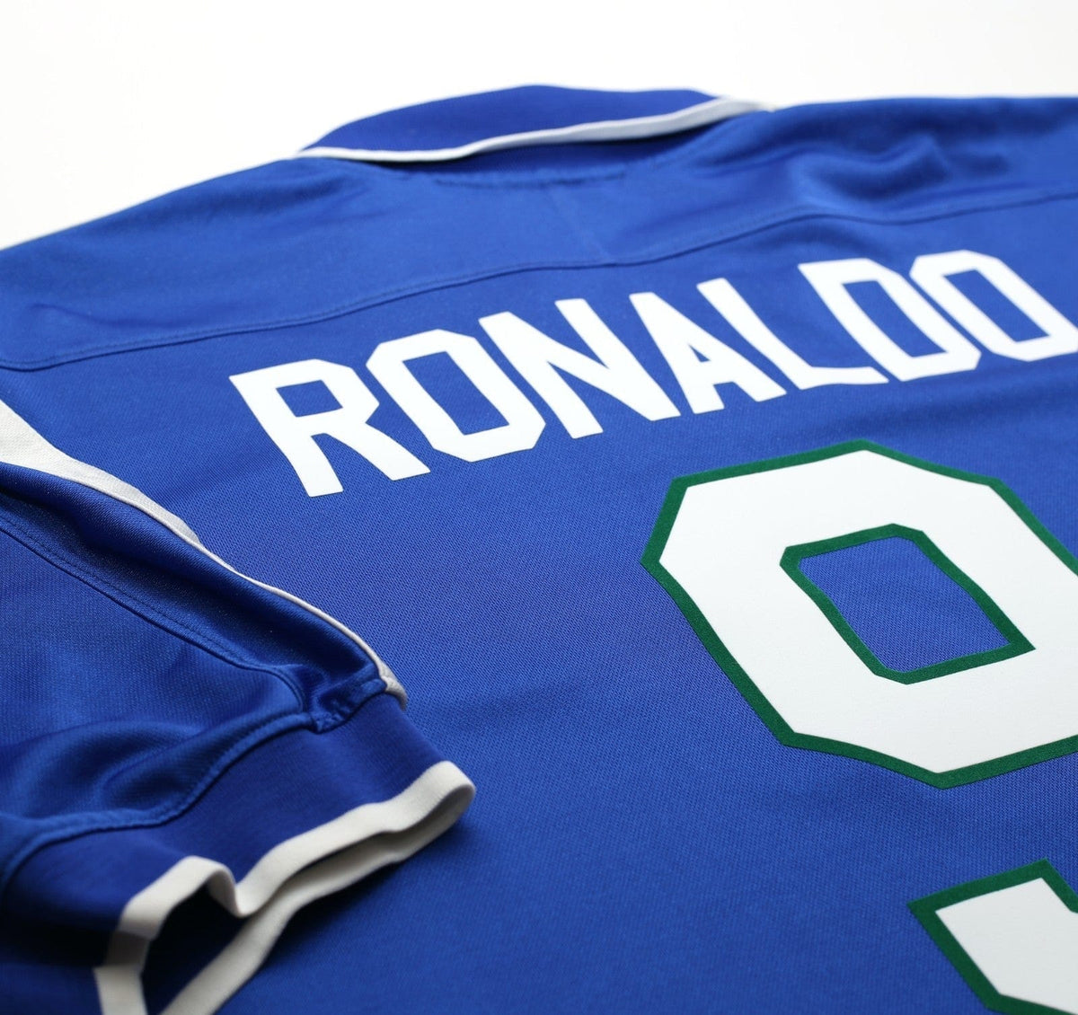 1997/98 RONALDO #9 Brazil Vintage Nike Away Football Shirt (L) Copa America 1997