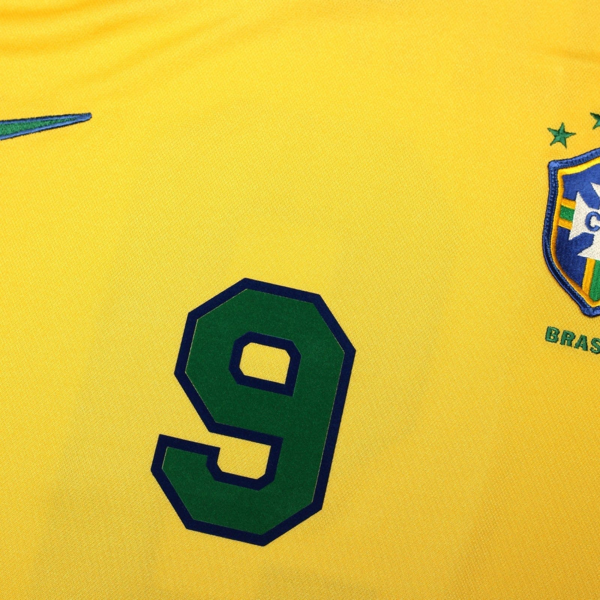 1997/98 Ronaldo #9 Brazil Vintage Nike Home Football Shirt (XL) Le Tournoi