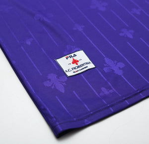 1997/98 RUI COSTA #10 Fiorentina Vintage FILA Home Football Shirt (L) Nintendo
