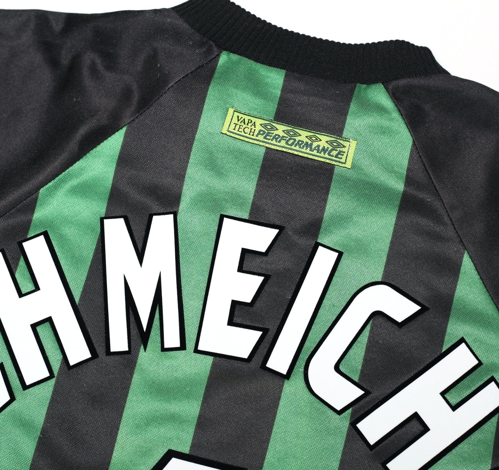 1997/98 SCHMEICHEL #1 Manchester United Vintage Umbro GK Football Shirt (M)