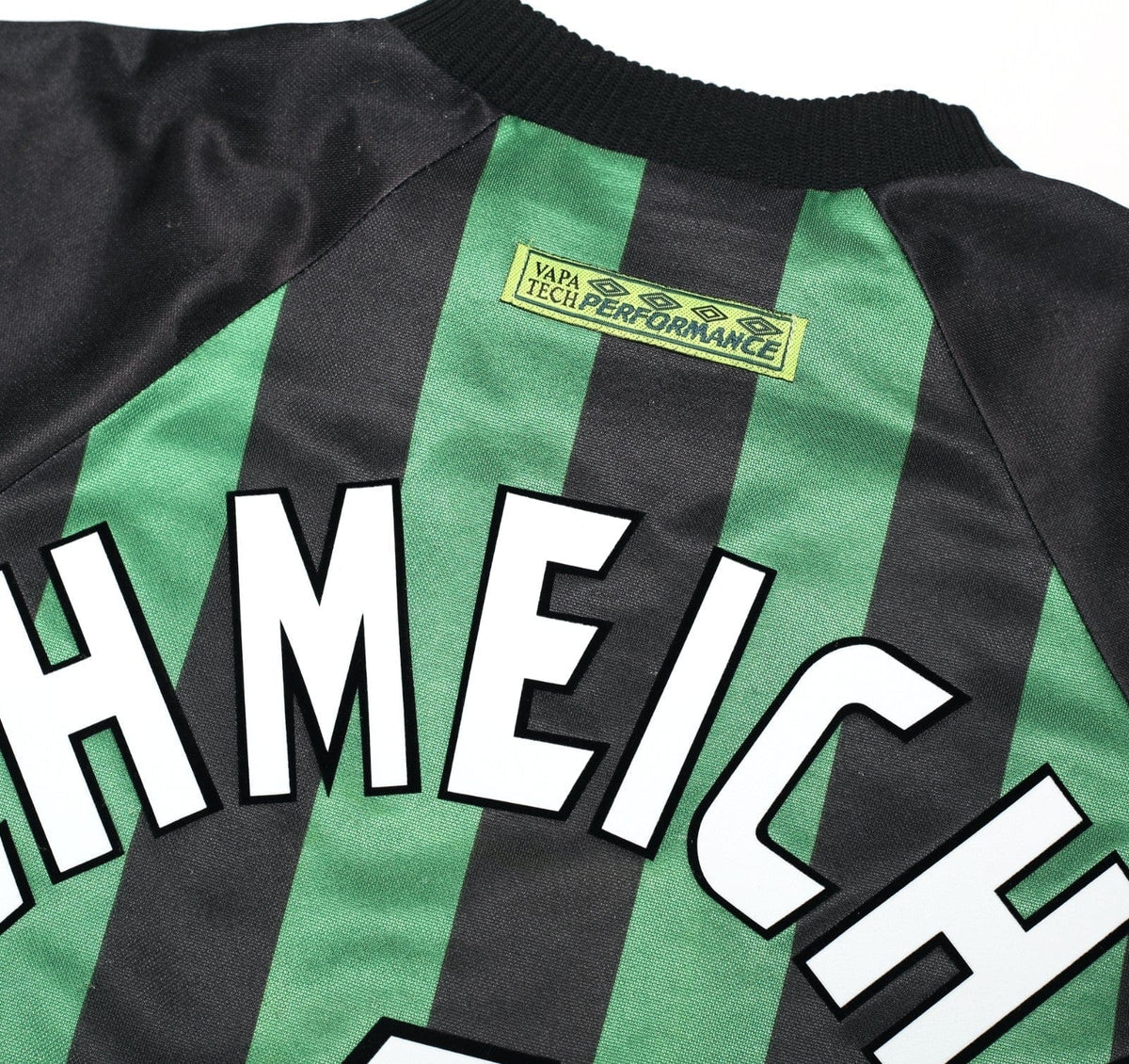 1997/98 SCHMEICHEL #1 Manchester United Vintage Umbro GK Football Shirt (M)