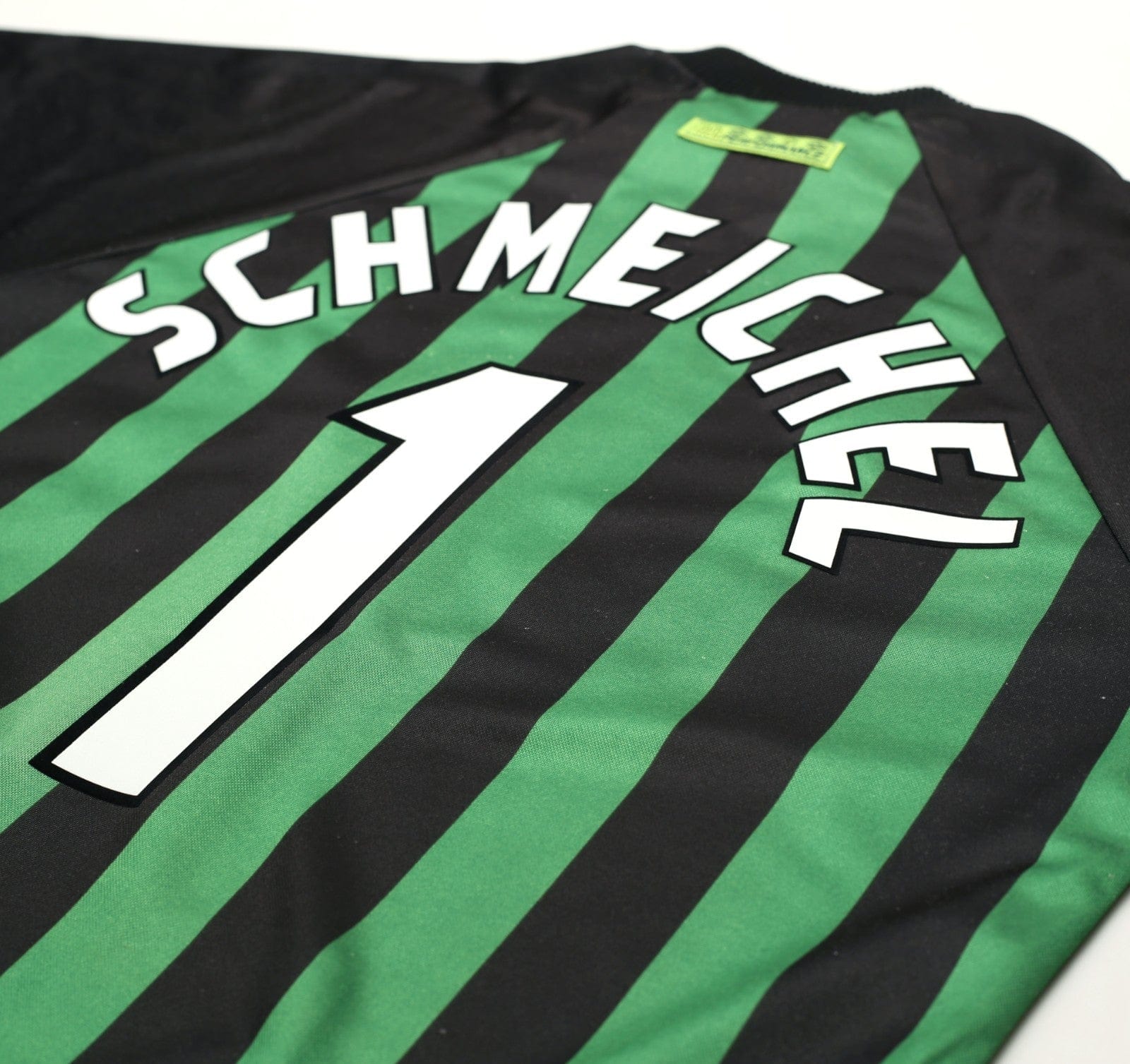 1997/98 SCHMEICHEL #1 Manchester United Vintage Umbro GK Football Shirt (M)