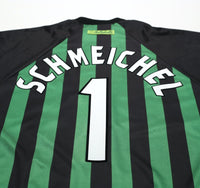 1997/98 SCHMEICHEL #1 Manchester United Vintage Umbro GK Football Shirt (M)