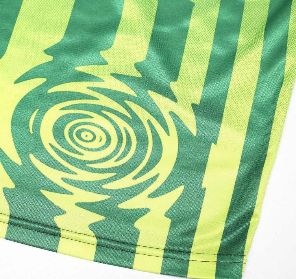 1997/98 SCHMEICHEL #1 Manchester United Vintage Umbro GK Football Shirt (M)