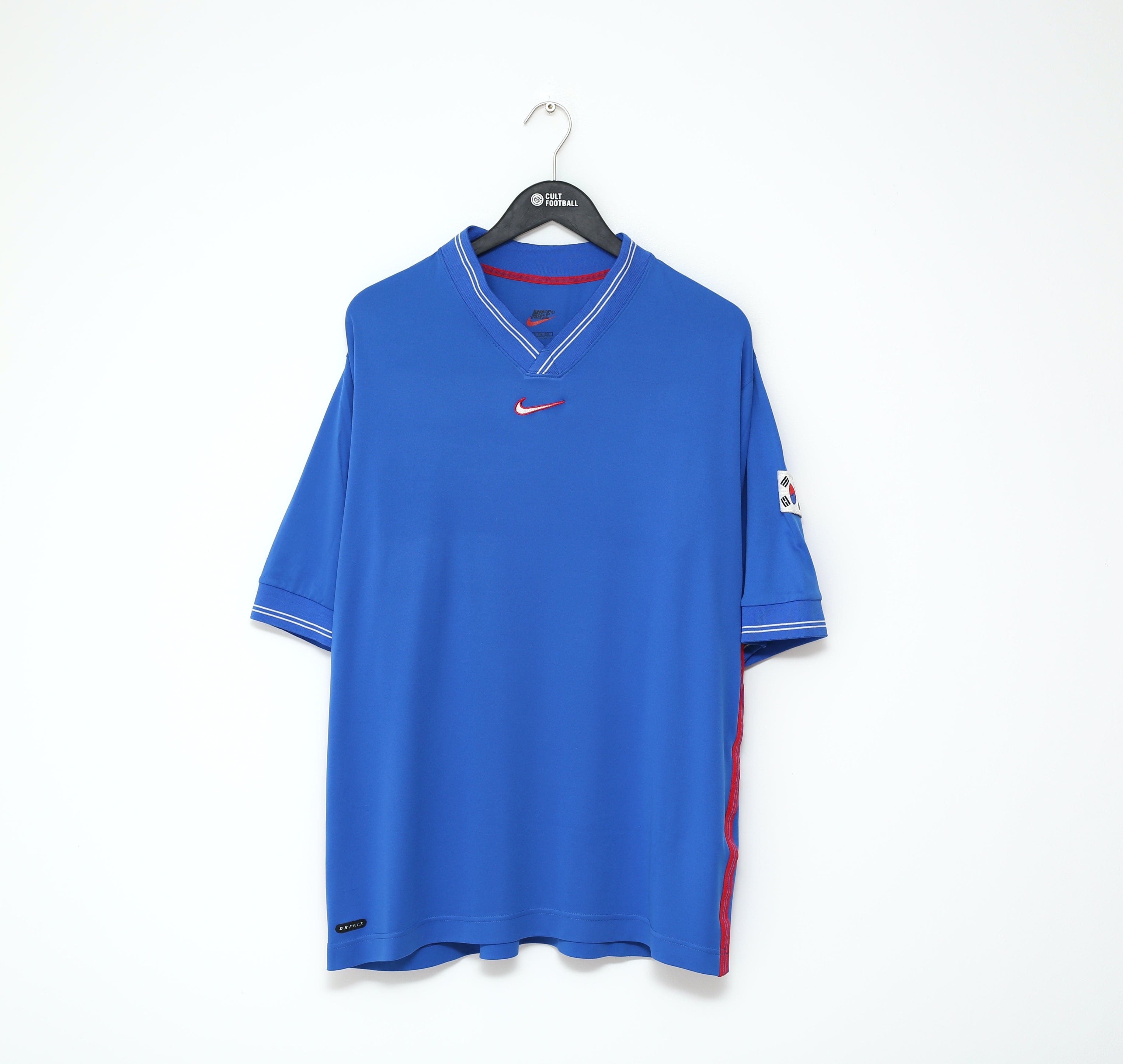 ウェア VINTAGE KOREA SOCCER SHIRT Vintage Korea Soccer Jersey: 2002-2004 Retro Football Shirts