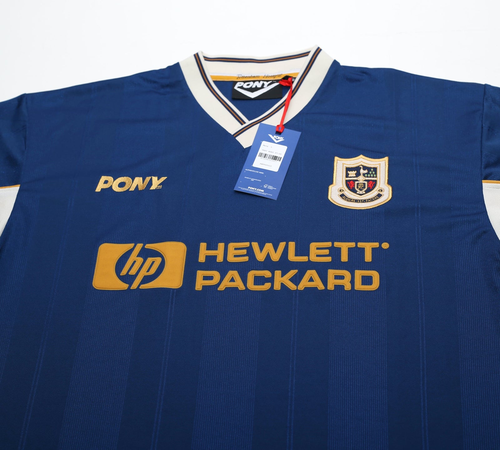 1997/98 TOTTENHAM HOTSPUR Retro PONY Reissue Away Football Shirt