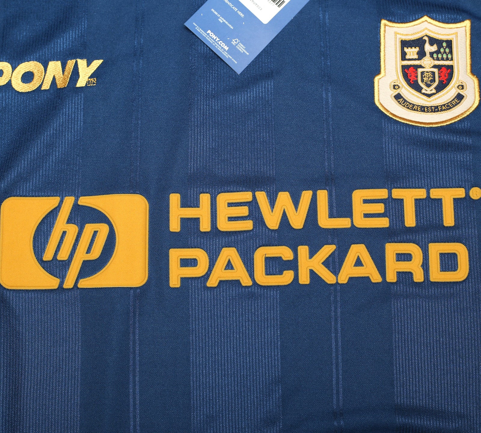 1997/98 TOTTENHAM HOTSPUR Retro PONY Reissue Away Football Shirt