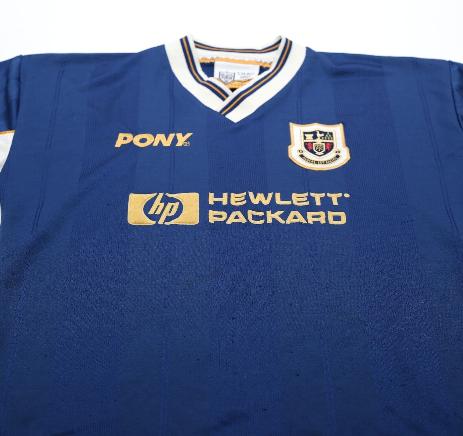 1997/98 TOTTENHAM HOTSPUR Vintage PONY Away Football Shirt (YXL)