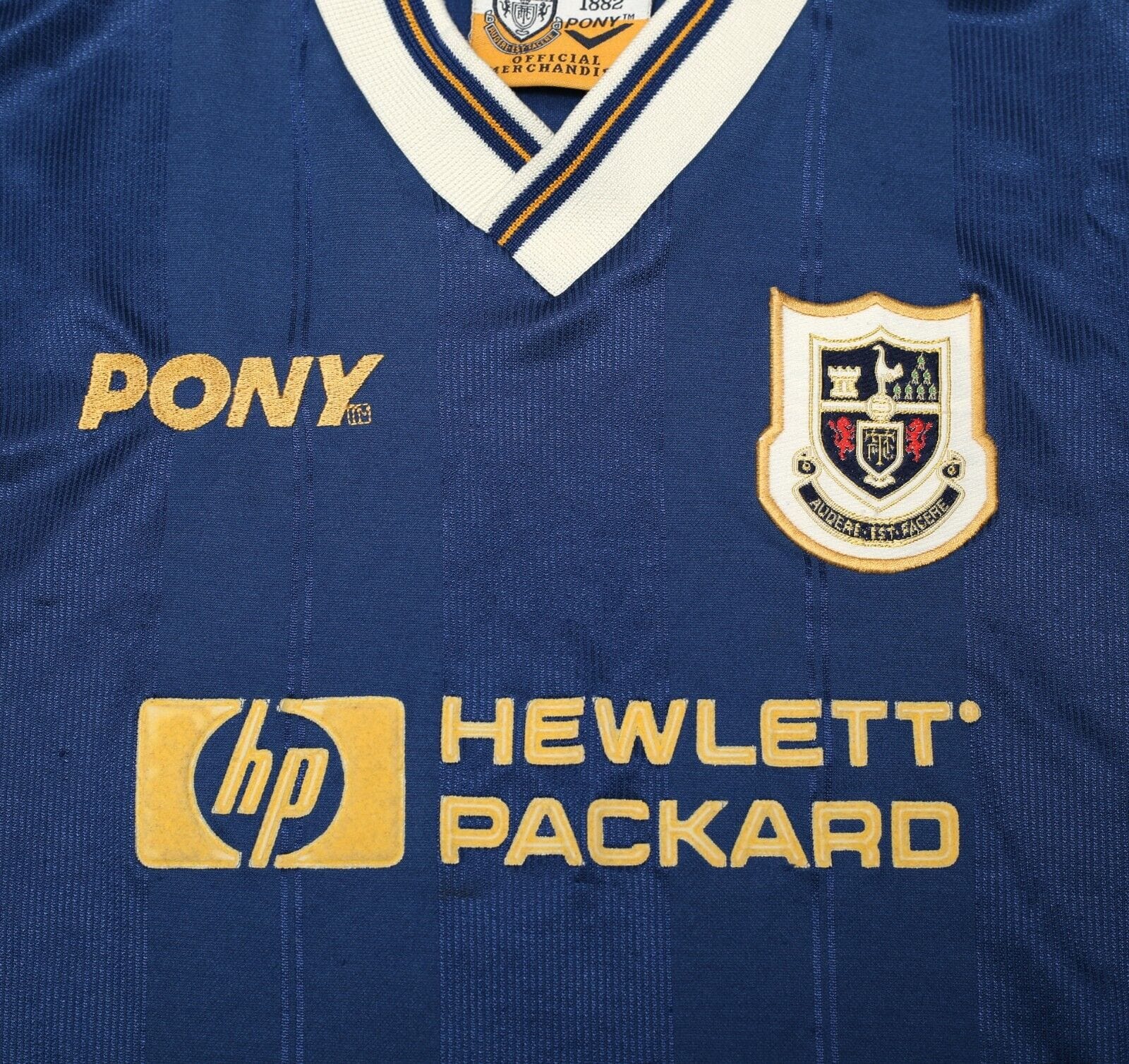 1997/98 TOTTENHAM HOTSPUR Vintage PONY Away Football Shirt (YXL)