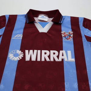1997/98 Tranmere Rovers Vintage Mizuno Away Football Shirt (S) 34/36