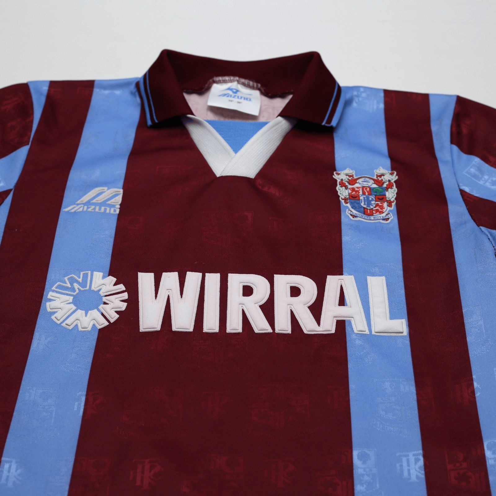 1997/98 Tranmere Rovers Vintage Mizuno Away Football Shirt (S) 34/36