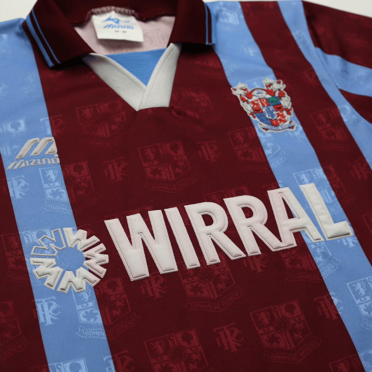1997/98 Tranmere Rovers Vintage Mizuno Away Football Shirt (S) 34/36