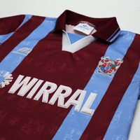 1997/98 Tranmere Rovers Vintage Mizuno Away Football Shirt (S) 34/36
