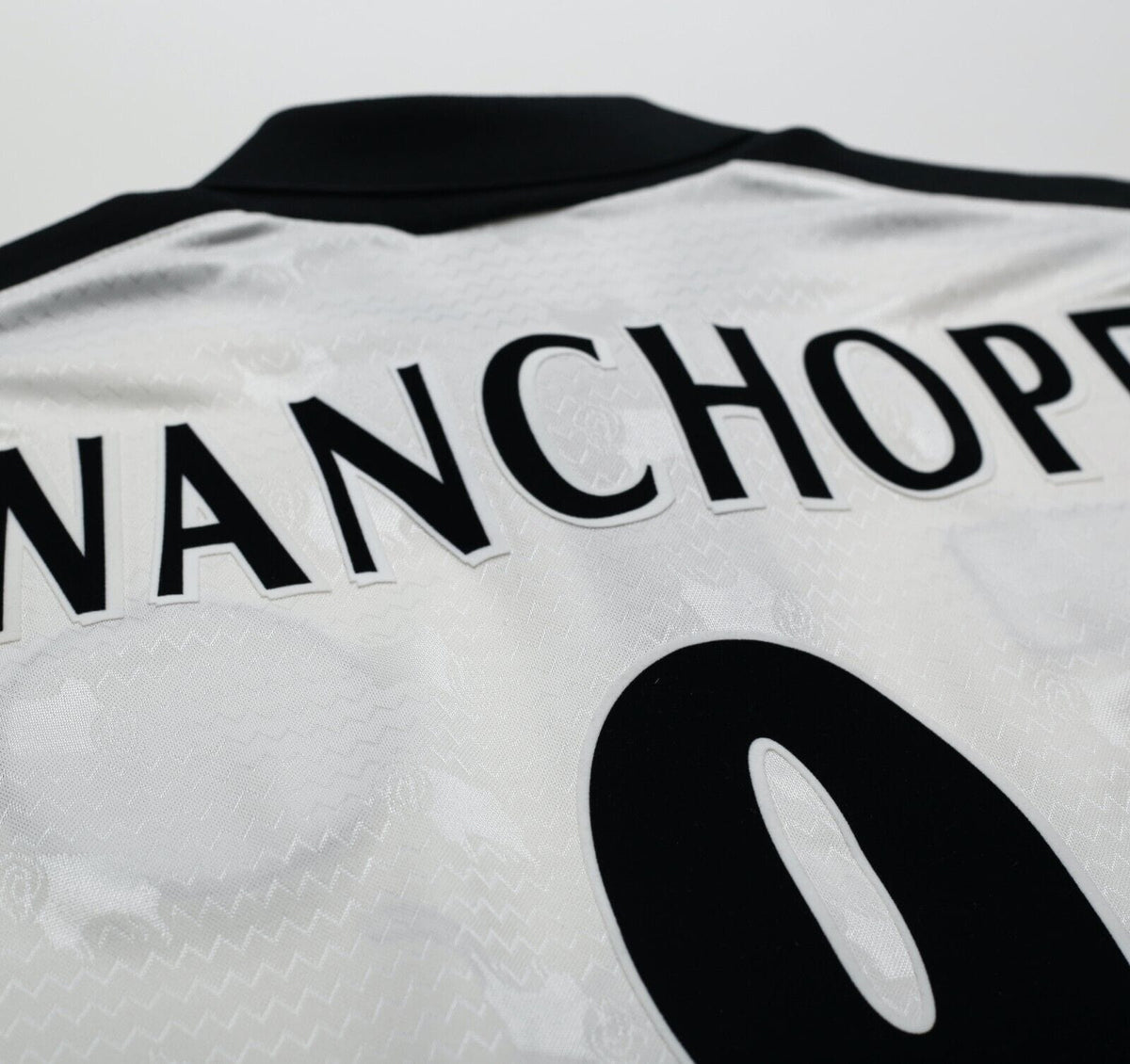 1997/98 WANCHOPE #9 Derby County Vintage PUMA Home Football Shirt (L)