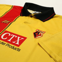 1997/98 Watford Vintage Mizuno Home Football Shirt (M) 38/40