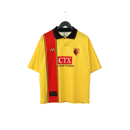 1997/98 Watford Vintage Mizuno Home Football Shirt (M) 38/40