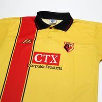 1997/98 Watford Vintage Mizuno Home Football Shirt (M) 38/40