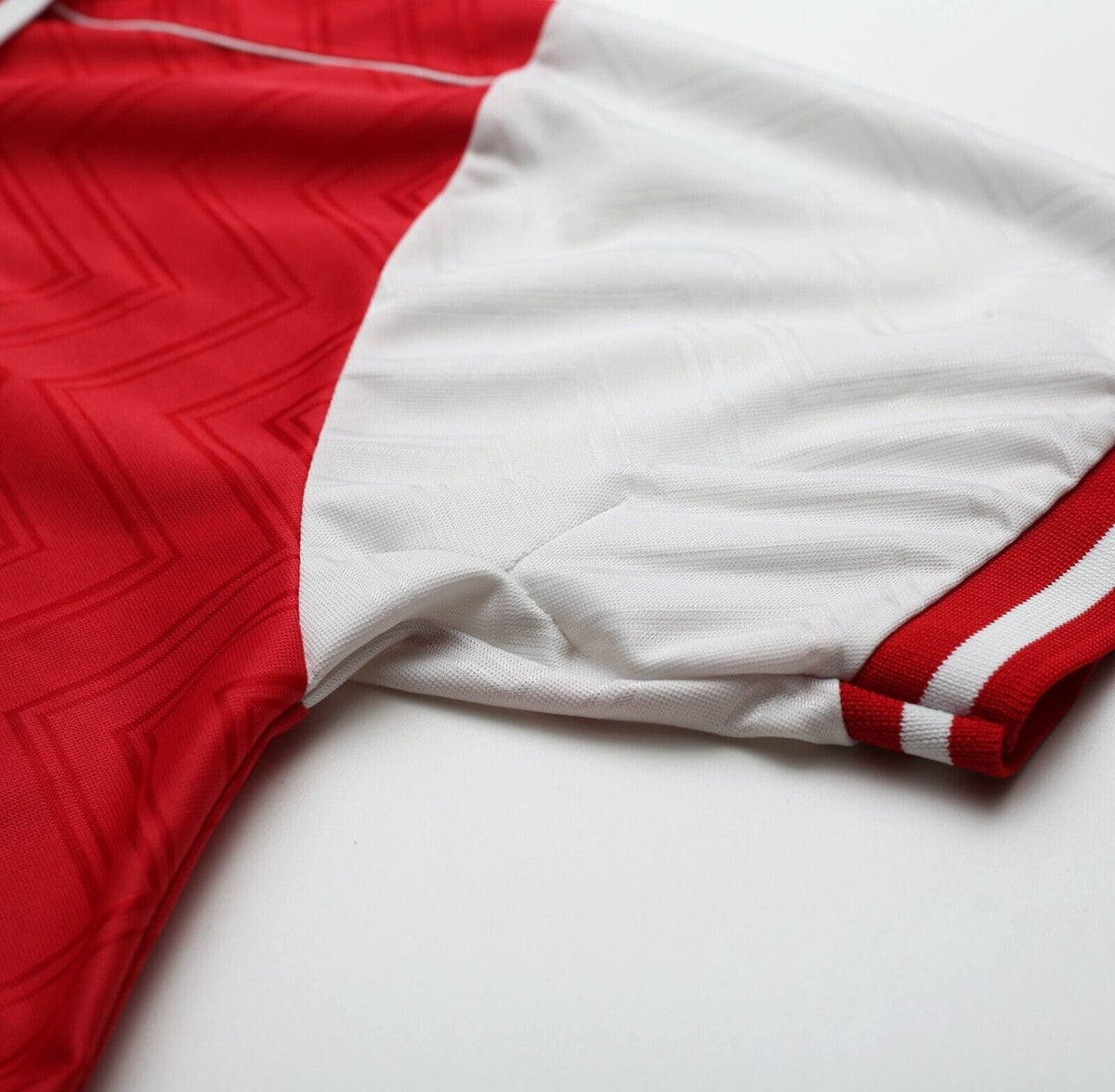 1997/98 WRIGHT #8 Arsenal Vintage Nike Home Football Shirt Jersey (M)