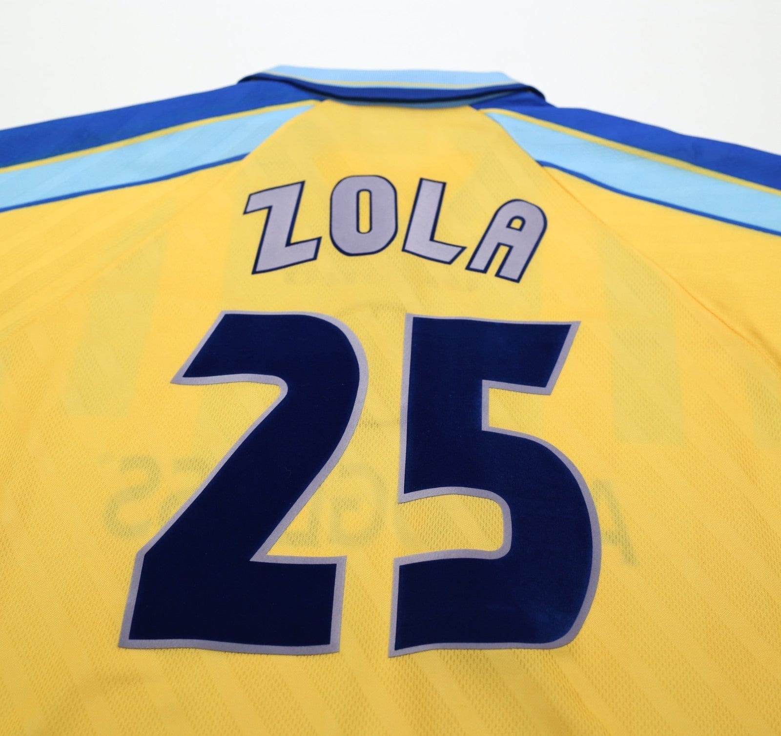 1997/98 ZOLA #25 Chelsea Vintage Umbro Away Football Shirt (L)